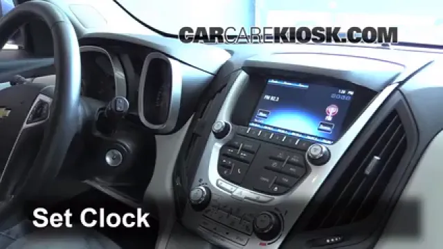 2012 Chevrolet Equinox LT 2.4L 4 Cyl. FlexFuel Clock Set Clock